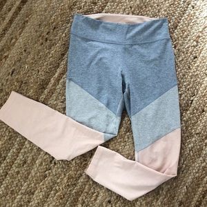 Outdoor Voices 7/8 Colorblock Leggings